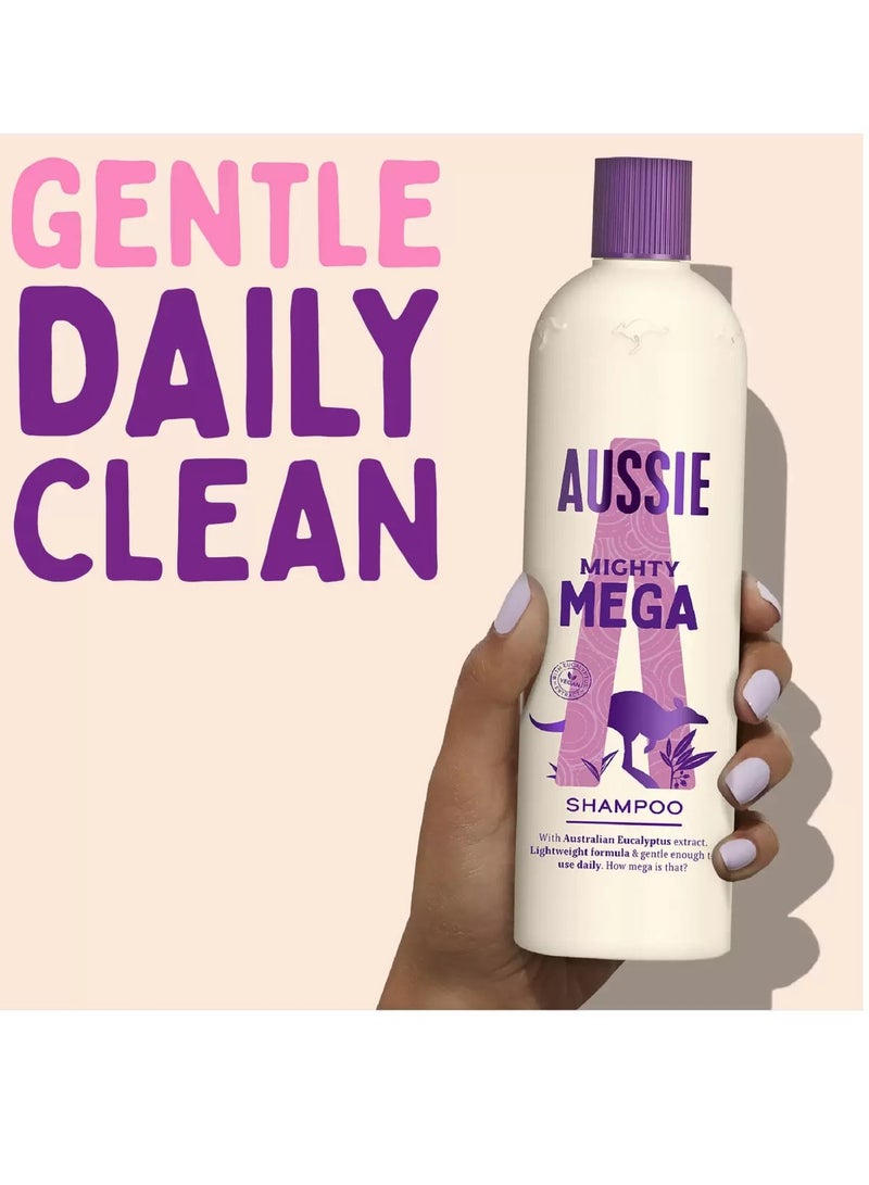 Aussie Shampoo and Conditioner Mega Macadamia Oil Infused Hair Care Set Combo, Personal Care 675ml + 470ml  - Image 5