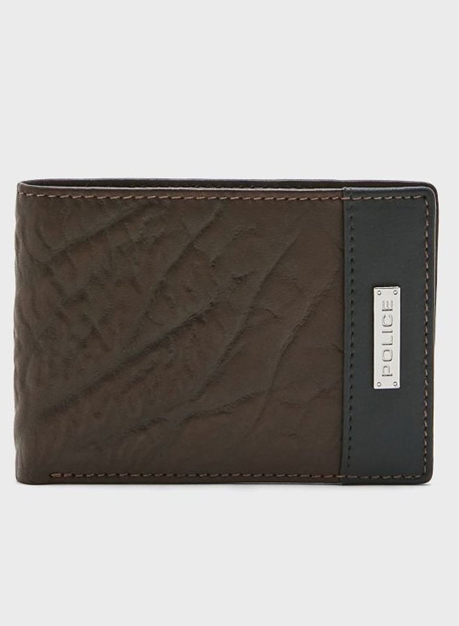 POLICE Tolerance Bi-Fold Wallet Brown/Blue - Image 2