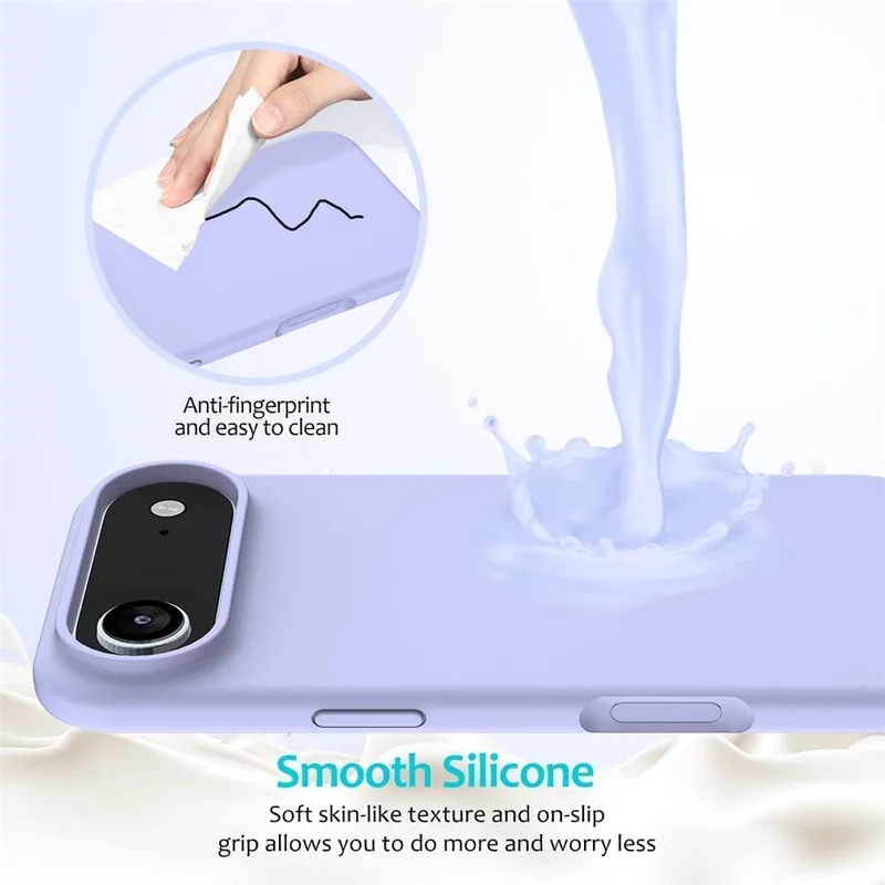 Mobcos Mobcos iPhone 17 Air Purple Mobcos iPhone 17 Air Purple Luxury Magnetic Compatible for iPhone Series – Shockproof, Slim Fit, Soft-Touch Protective Cover with Magnetic Wireless Charging Support  | Best Price UAE