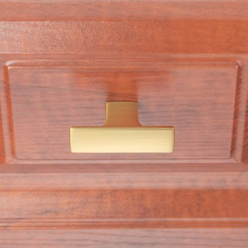 KOOFIZO 10-Pack Cabinet Knob - Brushed Gold Pull Handle (50mm / 2 Inch), K21 Solid Hardware for Kitchen Cupboard Door, Bedroom Dresser Drawer, Bathroom Wardrobe - Image 5
