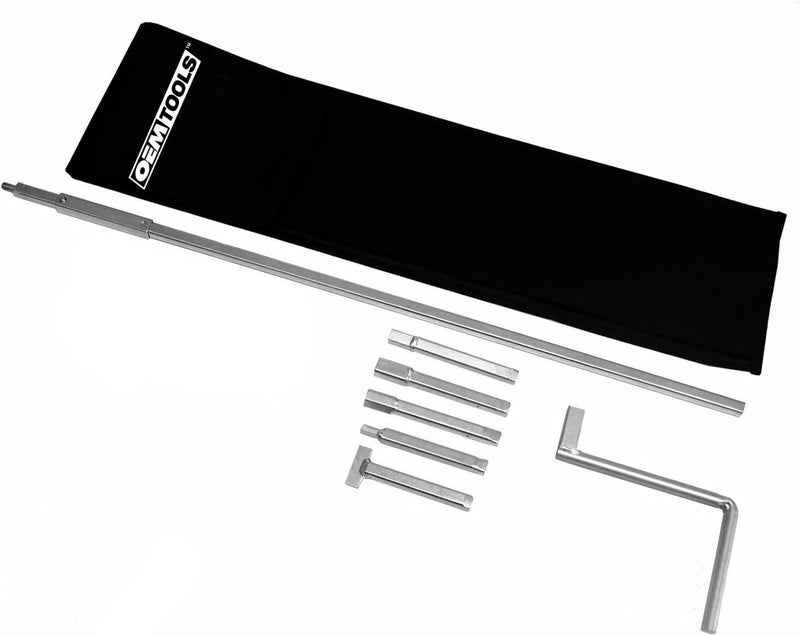 OEMTOOLS Spare Tire Removal Tool Set - Image 1