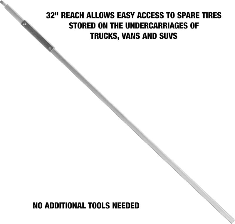 OEMTOOLS Spare Tire Removal Tool Set - Image 4