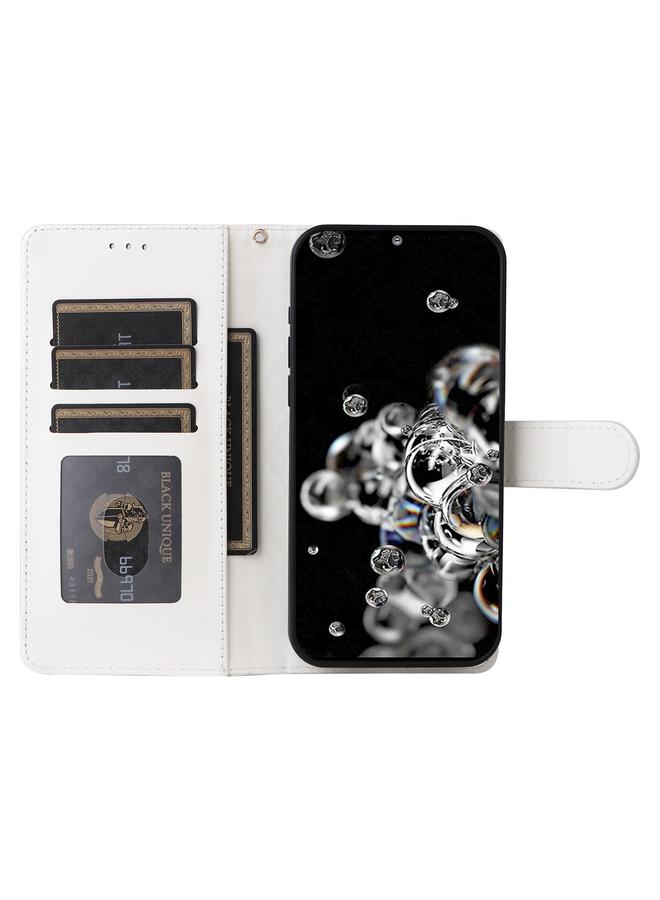 S-TOP Case For Samsung Galaxy S20 Ultra Diamond Lattice Leather Flip Phone Case - Image 4