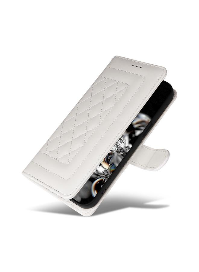 S-TOP Case For Samsung Galaxy S20 Ultra Diamond Lattice Leather Flip Phone Case - Image 5