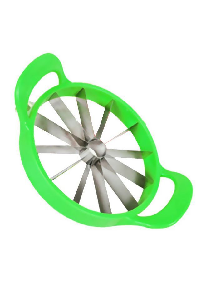 NIBEMINENT Apple Slicer Green/Silver 9.5centimeter - Image 1