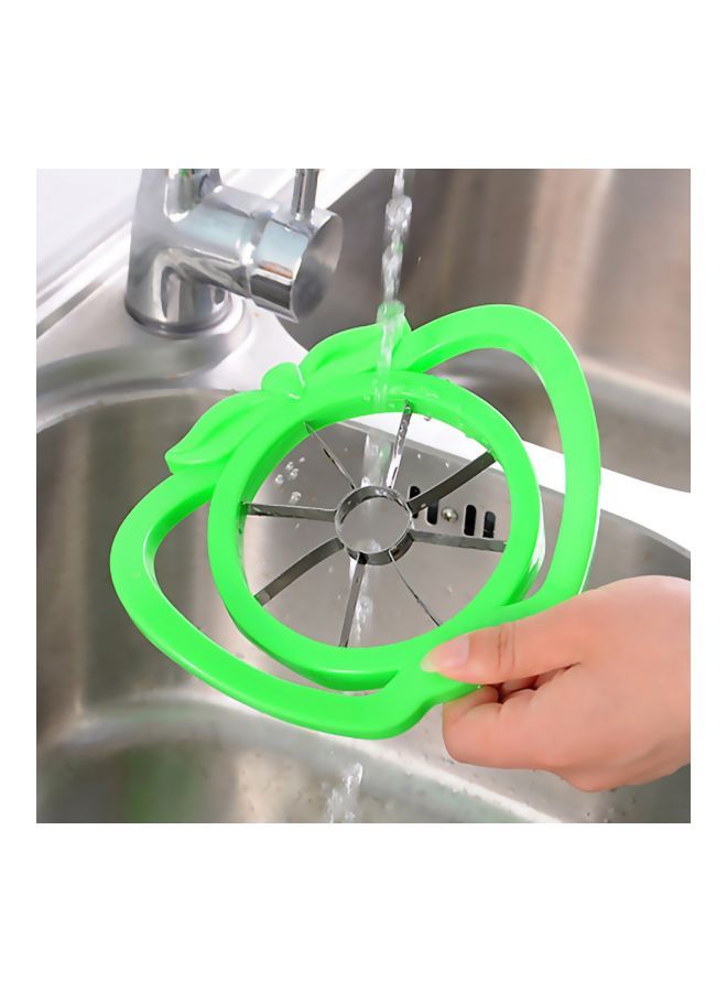 NIBEMINENT Apple Slicer Green/Silver 9.5centimeter - Image 2