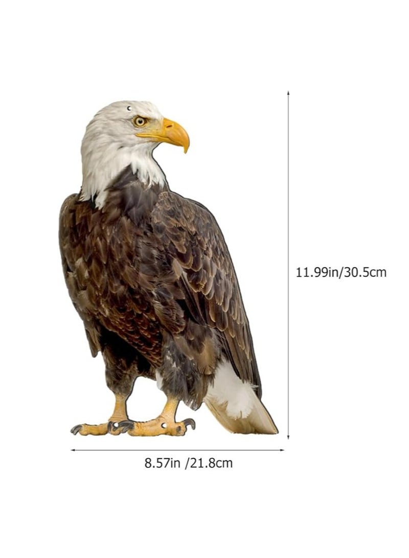 general Fake Eagle Reflective Hanging Eagle Scares Birds Hanging Bird Deterrence Bird Control Device to Keep Birds Away - Image 4