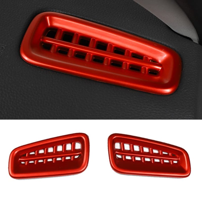 XITER 14PCS Red Full Set of Car Interiors Center Console Moulding Trim Steering Wheel Cover Air Outlet Trims Inner Door Bowl Cover Window Switch Decoration for 11th Gen Honda Civic 2022-2026 - Image 5