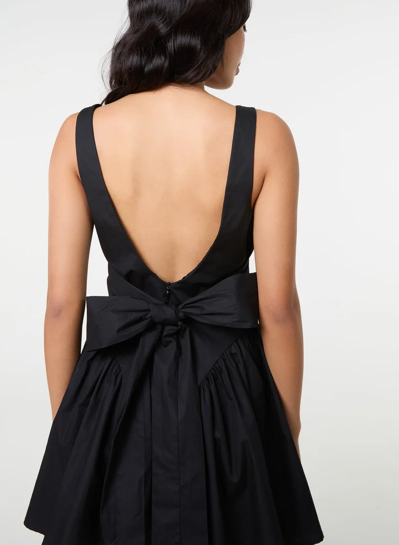 Pink Vanilla Bow Back Mini Dress