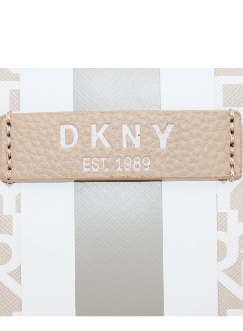 DKNY DKNY Signature Stripe Original Beauty Pouch Cosmetic Bag, Travel Make up Bag Small, Small Lightweight Cosmetic Bag Storage Bag, Small Makeup Bag, Travel Toiletry Bag  - Image 2