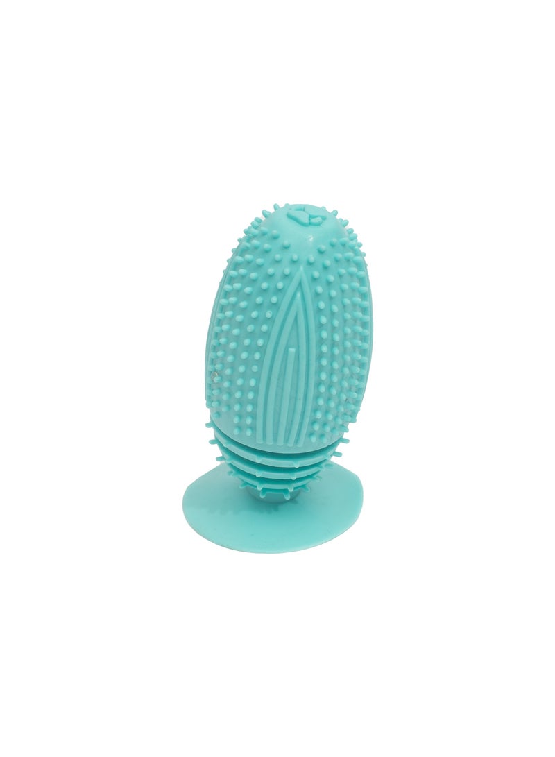 PL - Small Spiky Suction Chew Toy - Blue