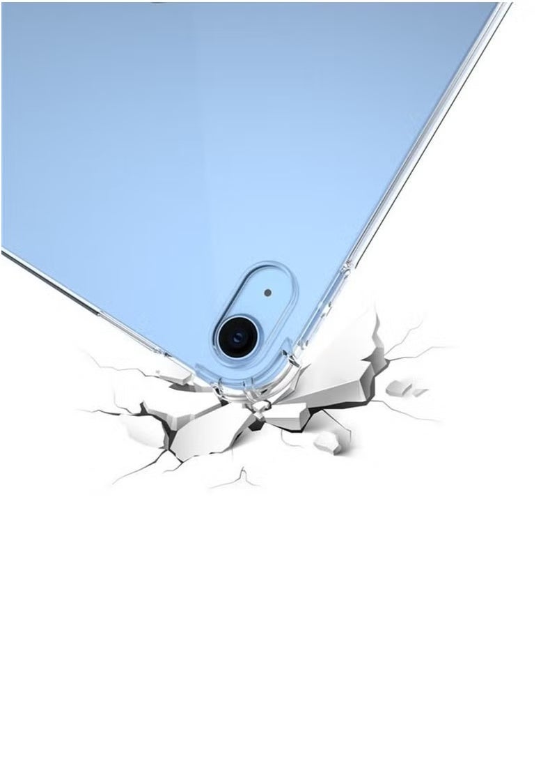 Clear Case Suit for iPad (A16) 11th Generation 2025 11-inch/10th Generation 2022 10.9 inch, Lightweight Soft TPU, Anti-Scratch Ultra Transparent Tablet Back Cover, Shockproof Impact Resistant, Clear - Image 2