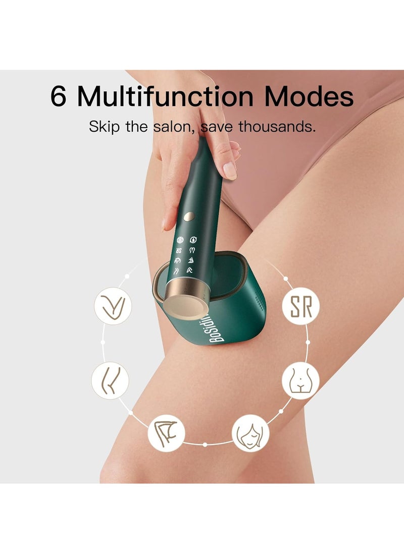 Bosidin BoSidin Pro IPL Laser Hair Removal Machine Green Skin Rejuvenation for Permanent Whole Body Hair Removal Men and Women  - Image 3