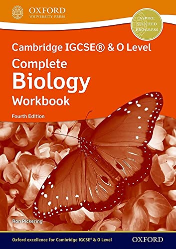 Cambridge Igcse R And O Level Complete Biology Workbook Fourth Edition 
