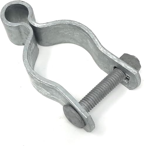 Ozark Fence - Female Gate Hinge - Pressed Steel, High Corrosion Resistance, Long Life Span - 2 Per Pack - Includes Required Carriage Bolt (Galvanized Steel, 1-3/8") - Image 5