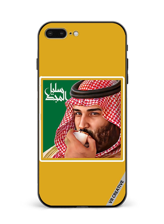 VR CREATIVE Protective Case Cover For Apple iPhone 7 Plus/8 Plus Mohammed Bin Salman Al Saud Design Multicolour - Image 1