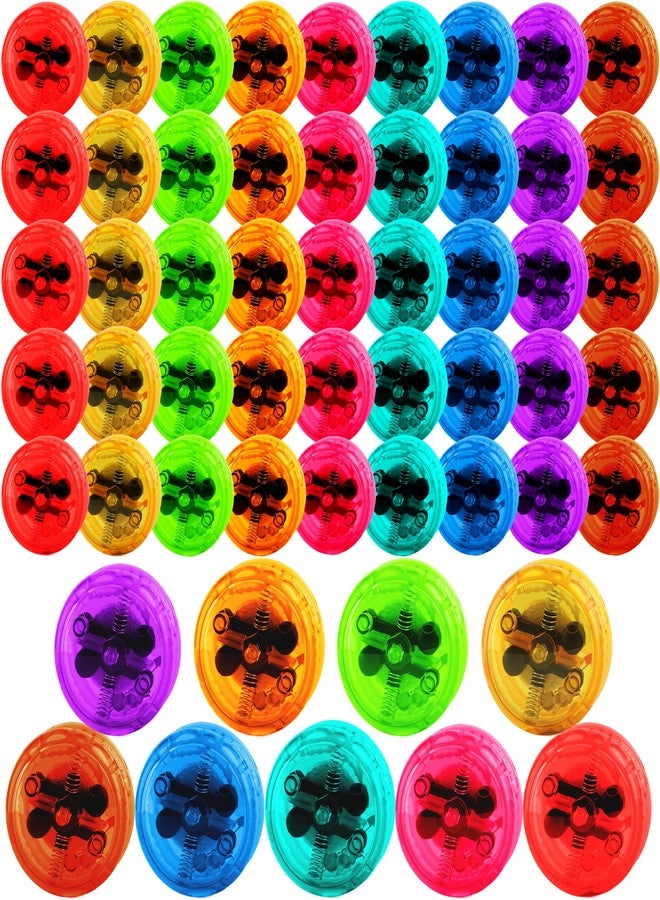 Flahard 54 Pcs Light Up Yo Yo Professional Responsive Ball Bearing Yoyo for Beginners Advanced String Yo Yo Tricks and Looping Play Easter Basket Stuffers, 9 Colors - Image 1