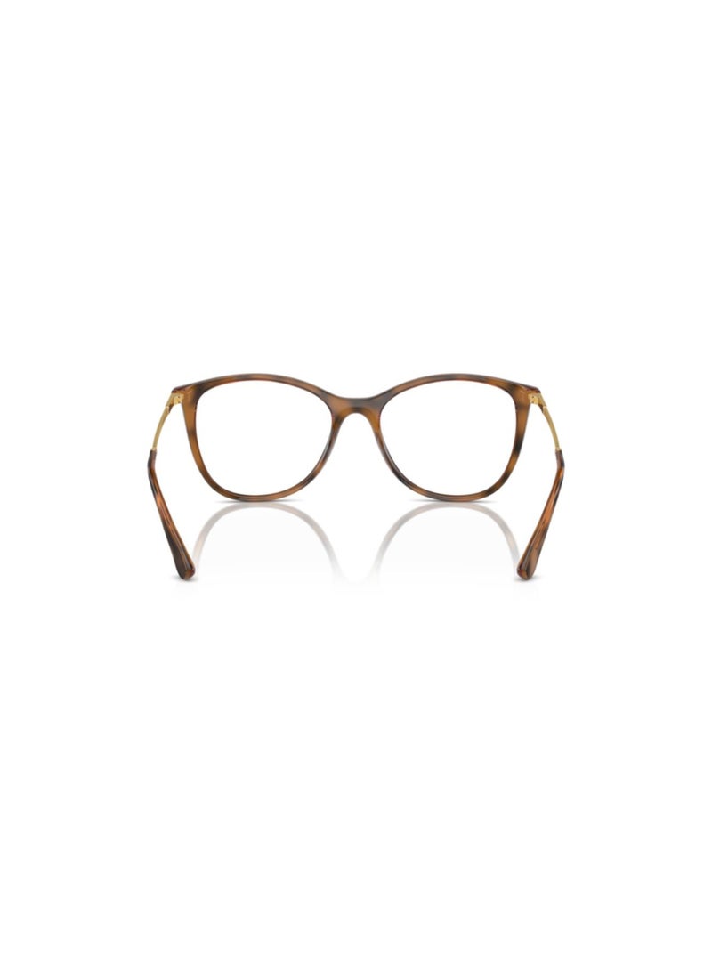 Vogue Vogue Woman Phantos  Eyeglasses- Vo 5562 - Lense Size:52Mm - Top Dark Havana/Light Brown  - Image 3