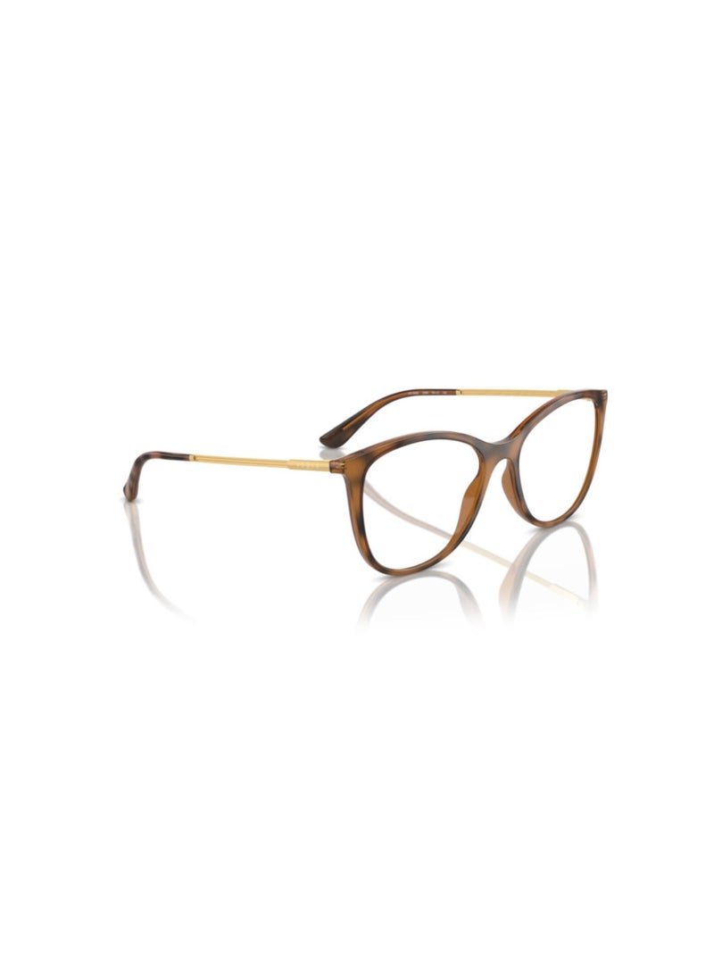 Vogue Vogue Woman Phantos  Eyeglasses- Vo 5562 - Lense Size:52Mm - Top Dark Havana/Light Brown  - Image 4