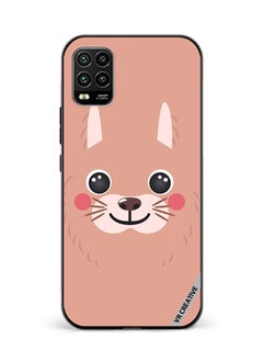 VR CREATIVE Protective Case Cover For Xiaomi Mi 10 Lite 5G Lama Cartoon Face Design Multicolour  - Image 1