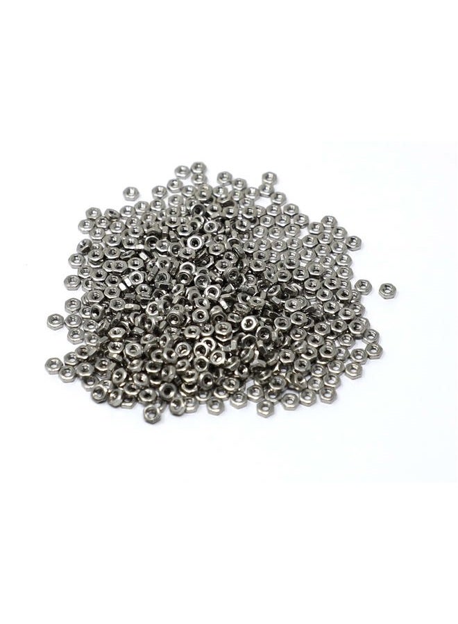 iExcell 1500 Pcs Metric M2 x 4/5/6/8/10/12/14/16/18/20/25 Stainless Steel 304 Hex Socket Head Cap Screws Bolts Nuts Washers Assortment Kit - Image 3