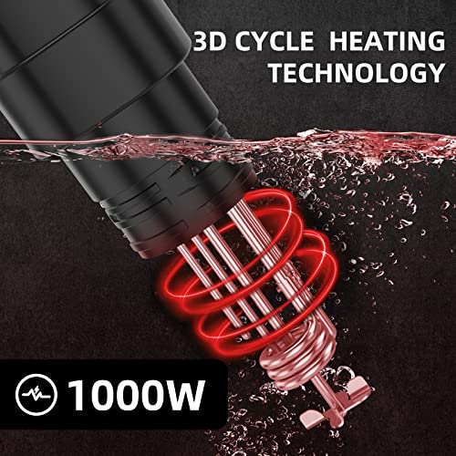 Rocyis Sous Vide Machine-Suvee Cooker-Rocyis Sous Vide Kit with Lid, Recipes-1000W Fast Heating Immersion Circulator/Accurate Temperature and Timer/Digital Touch Screen, Stainless Steel (US Standard) - Image 2