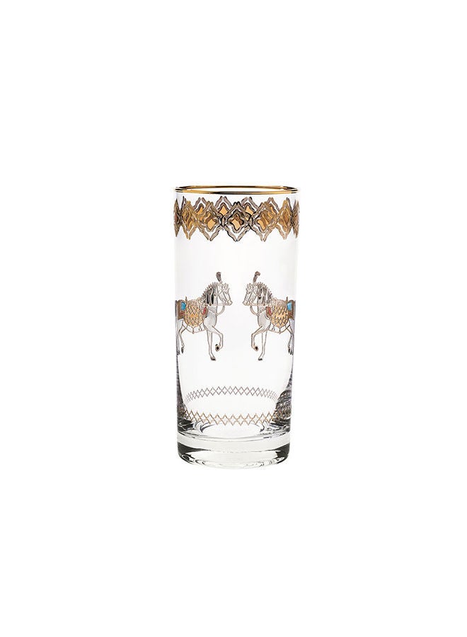 Villeroy & Boch 6-Piece Horse Amber Long Drink Glasses  - Image 1