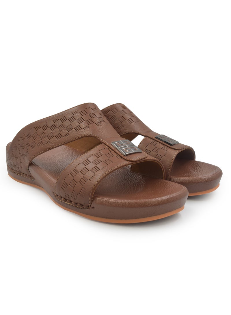 AL QAED Arabic Sandals for Men AL QAED 32165 - Image 3
