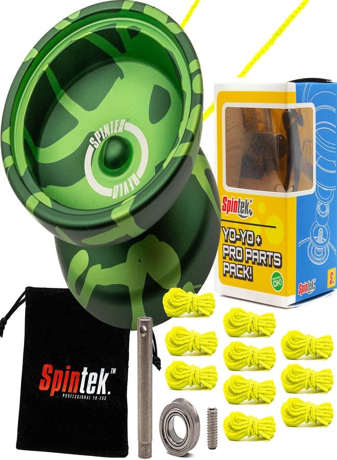 SPINTEK REVLO | A High End Professional Yoyo | The Yo Yo for Adults with Pro Yo-yo String Included | Easily Switch Between Responsive & Unresponsive Yoyoing | Master Both Pro and Beginner Tricks - Image 1