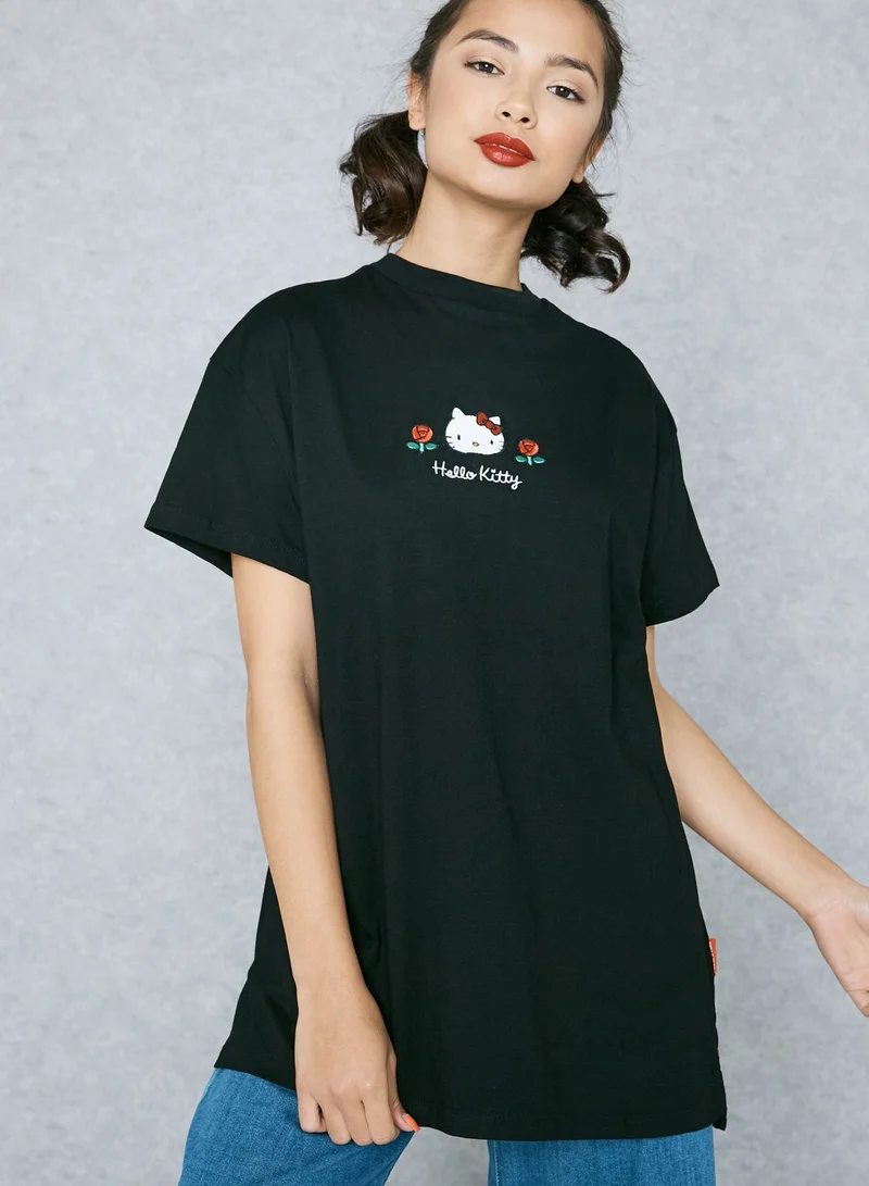 Lazy Oaf Hello Kitty Oversized T-Shirt