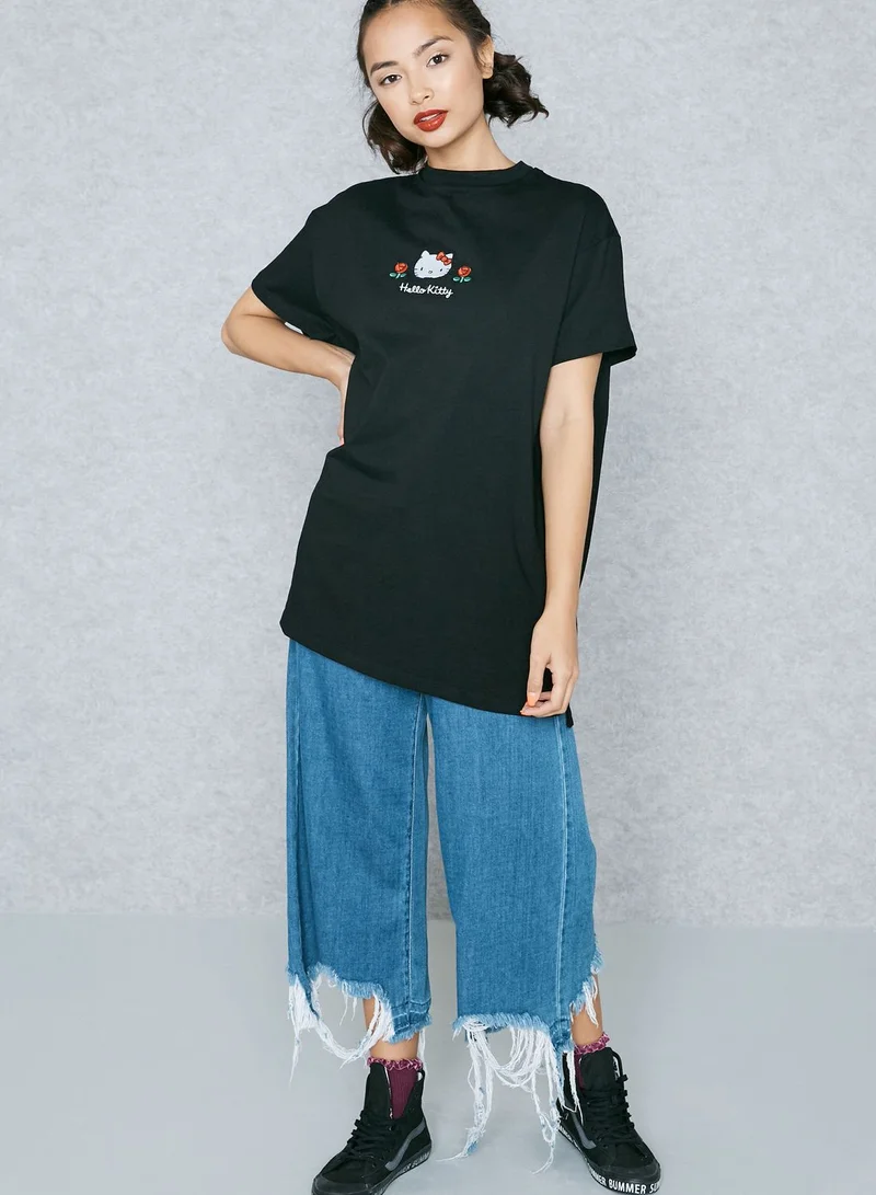Lazy Oaf Hello Kitty Oversized T-Shirt