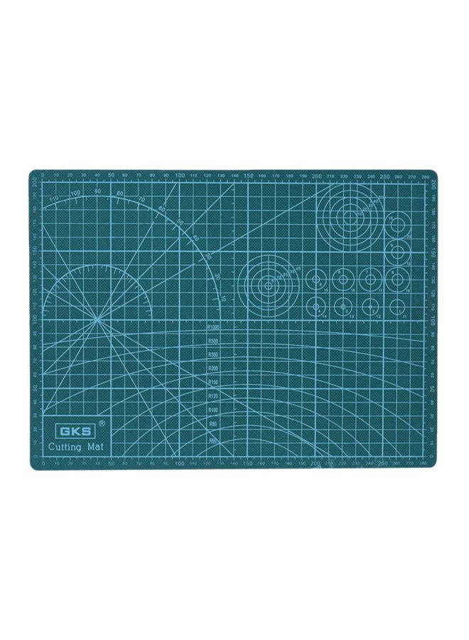 NIBEMINENT Double-Sided A4 Cutting Mat Green - Image 1