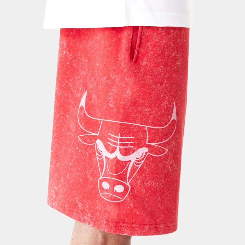 NEW ERA Men's NBA Chicago Bulls Washed Shorts