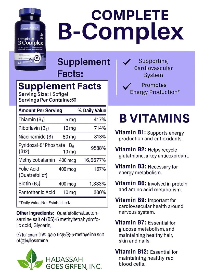 Earth's Creation Liquid Vitamin B Complex - Image 3