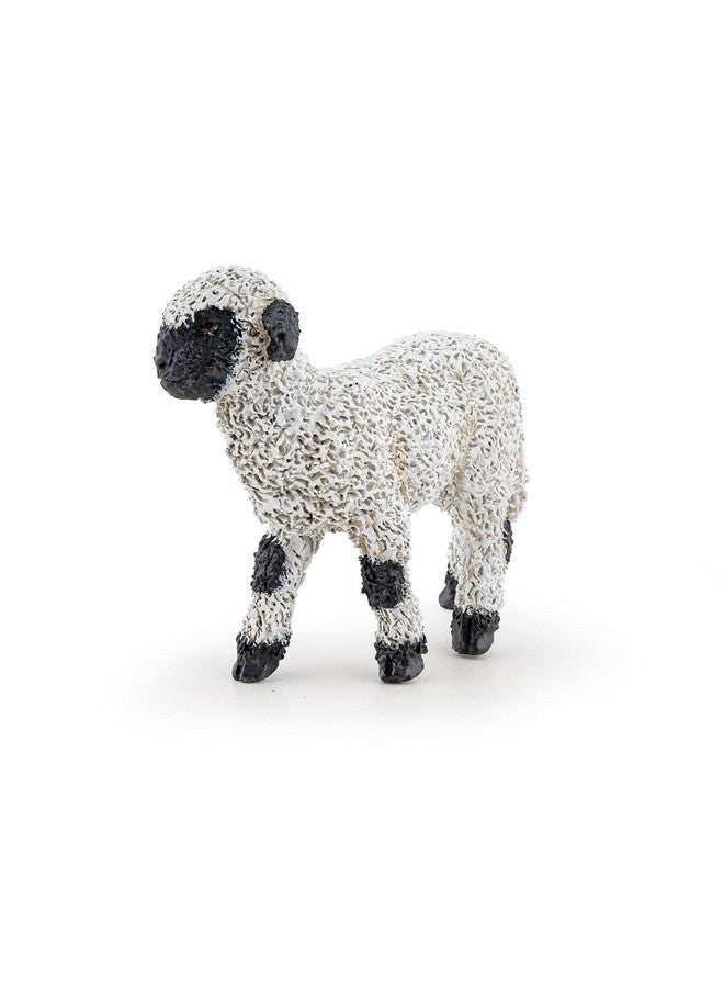 Papo PAPO - Valais Blacknose Lamb Figurine - Ages 3+ - Realistic Hand-Painted Farm Animal Toy - Detailed Sheep Model - Durable & Safe - Educational & Collectible - Ideal for Kids & Collectors - Gift Idea - Image 1