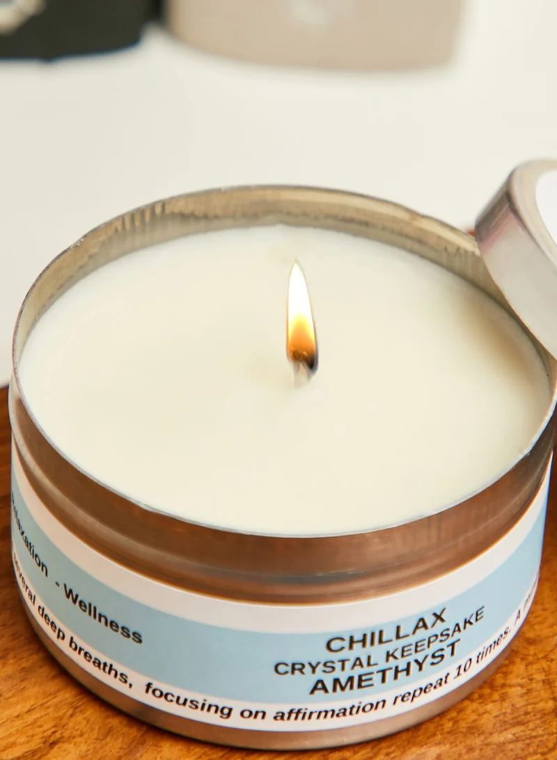 PSYCHIC SISTERS Chillax Tin Candle