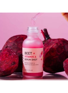 sweet chef Sweet Chef Beet + Vitamin A Serum Shot Face Serum - Vitamin A (Retinol) Serum for Face with Seaberry Extract - Hydrates + Smooths the Look of Rough Skin and Pores for a Radiant Glow (30ml / 1 fl oz)  - Image 4