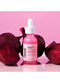 sweet chef Sweet Chef Beet + Vitamin A Serum Shot Face Serum - Vitamin A (Retinol) Serum for Face with Seaberry Extract - Hydrates + Smooths the Look of Rough Skin and Pores for a Radiant Glow (30ml / 1 fl oz)  - Image 2
