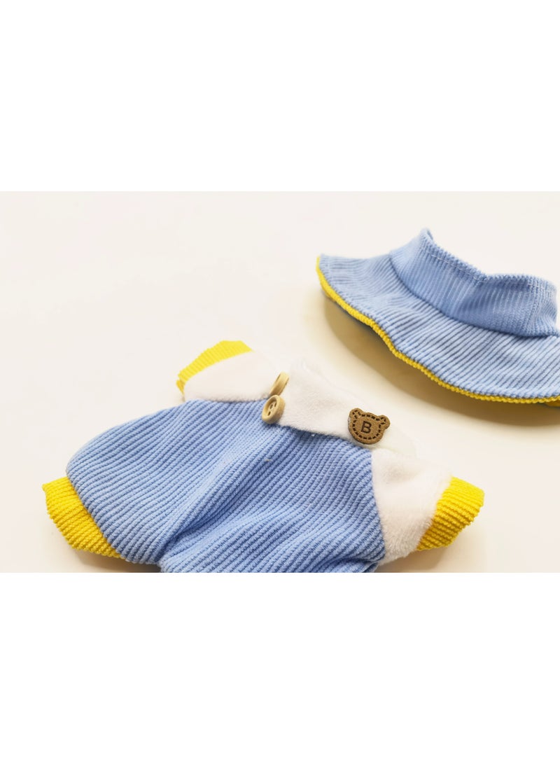 linkship Labubu Doll Clothes, Interchangeable Outfit Set for 17cm Hanging Plush, Stylish & Durable Apparel for 1st/2nd/3rd Gen Collection - Image 5