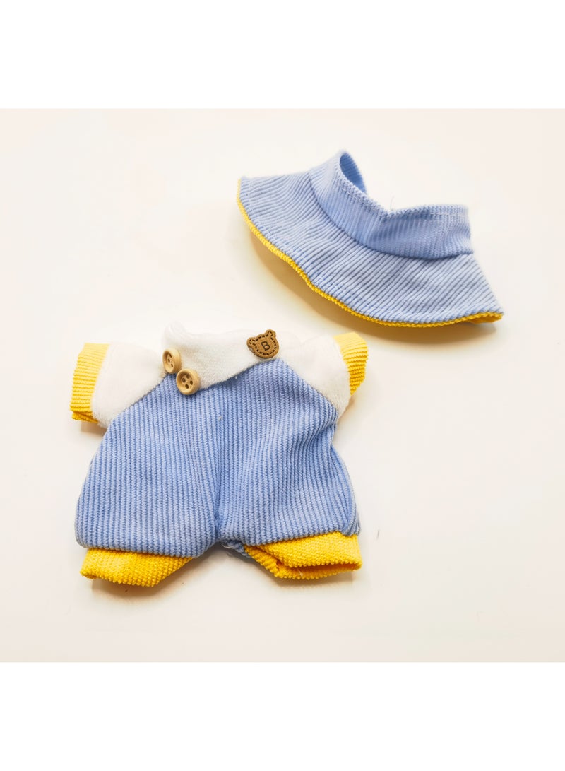 linkship Labubu Doll Clothes, Interchangeable Outfit Set for 17cm Hanging Plush, Stylish & Durable Apparel for 1st/2nd/3rd Gen Collection - Image 3