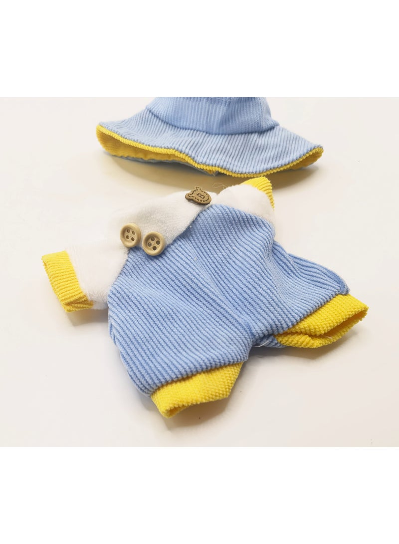 linkship Labubu Doll Clothes, Interchangeable Outfit Set for 17cm Hanging Plush, Stylish & Durable Apparel for 1st/2nd/3rd Gen Collection - Image 4