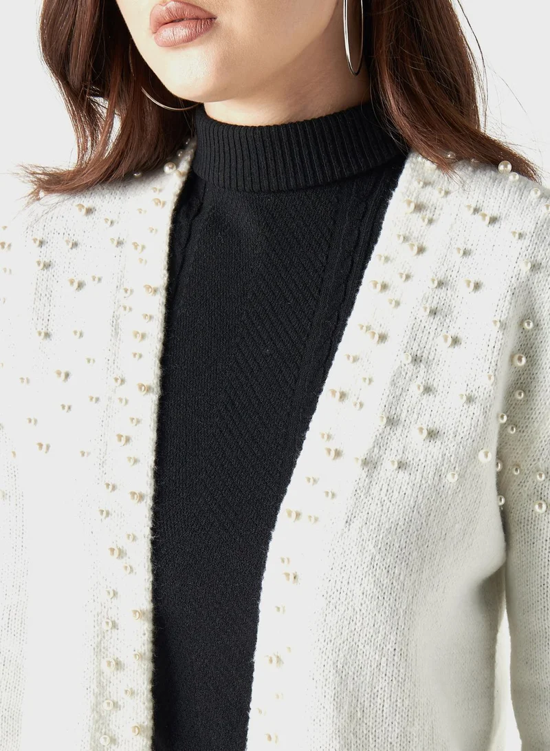 2Xtremz Embellished Knitted Cardigan