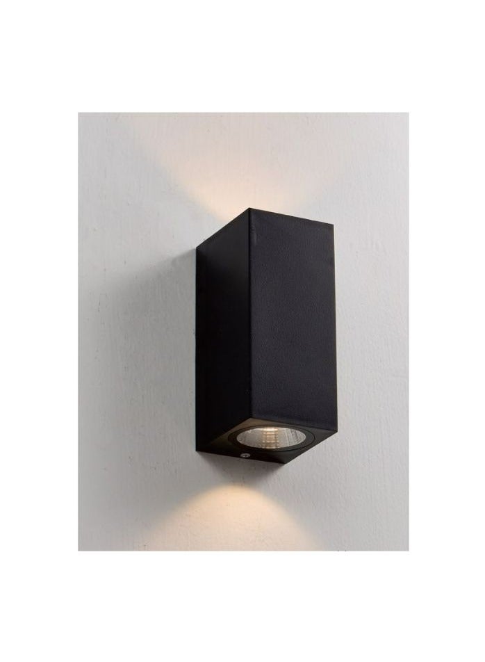 تيك لايت مصباح حائط خارجي من الألومنيوم  10 قطع,  أسود - Image 1