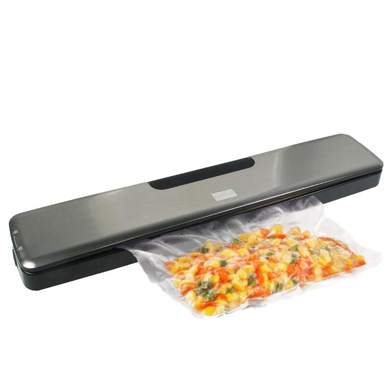 Puramate Prime Slim Vacuum Sealing and Packing Machine with 20 Vacuum Storage Bags Commercial Grade Stainless Steel Top Multifunction Settings for moist and dry food - Image 3