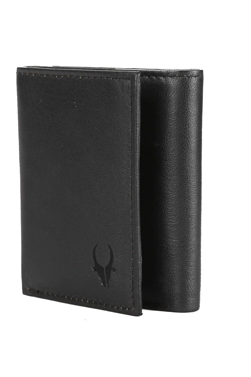 WildHorn Black Leather Men's Wallet (2009) - Image 1