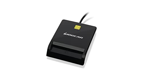 IOGEAR USB Common Access Card (CAC) Reader - EMV Level 1/ 4.1 Compliant - PC/SC version 1.0/2.0 - Class A, B, and C (5V / 3V / 1.8V) - T0, T1 Protocol - Compatible MS USB-CCID Driver - GSR212 - Image 2