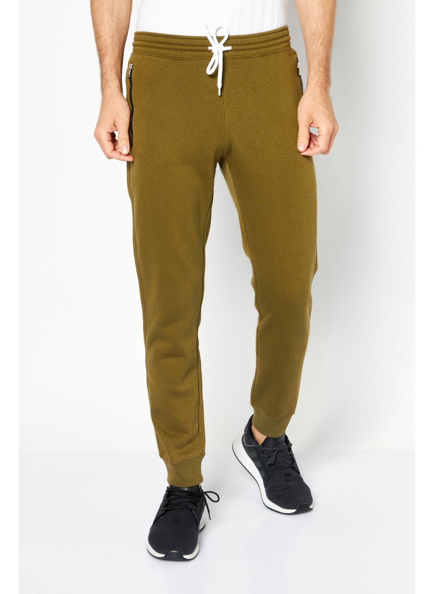 Champion - Men Sportswear Fit Outdoors Sweatpants, Olive - Image 1