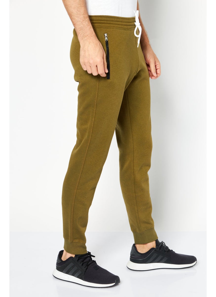 Champion - Men Sportswear Fit Outdoors Sweatpants, Olive - Image 1