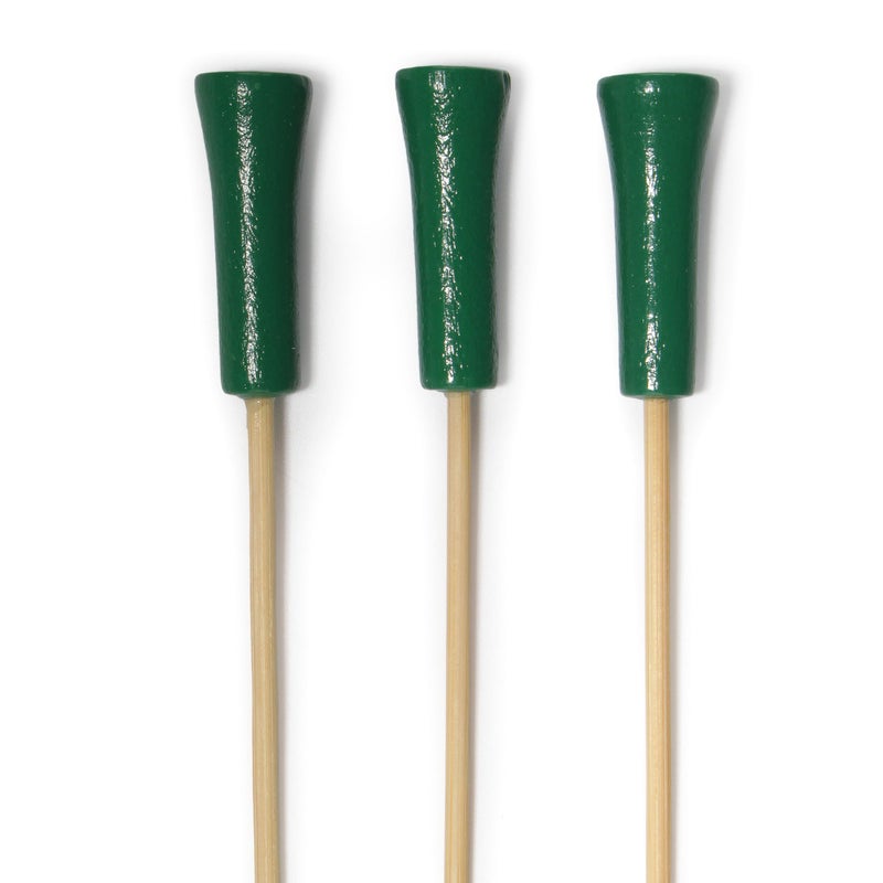 BambooMN BambooMN Decorative Golf Tee Bamboo Cocktail Sandwich Skewer Picks  675  Green  100 Pieces