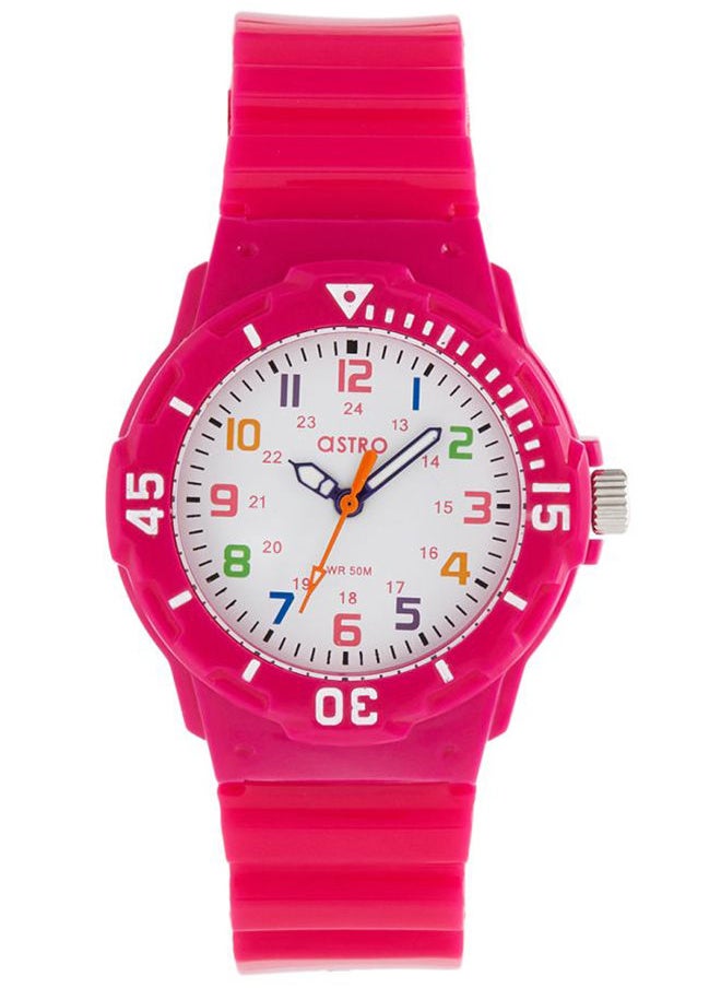 ASTRO - Kids Unisex Analog Round Shape Plastic Wrist Watch A9820-PPPW - 30 Mm - Image 1
